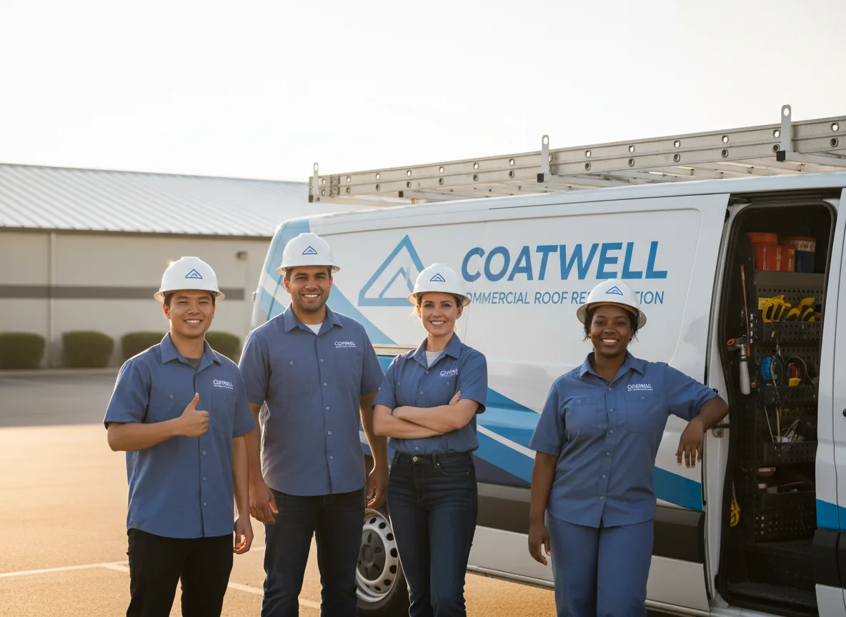 Commercial roof coating company in Kress, TX